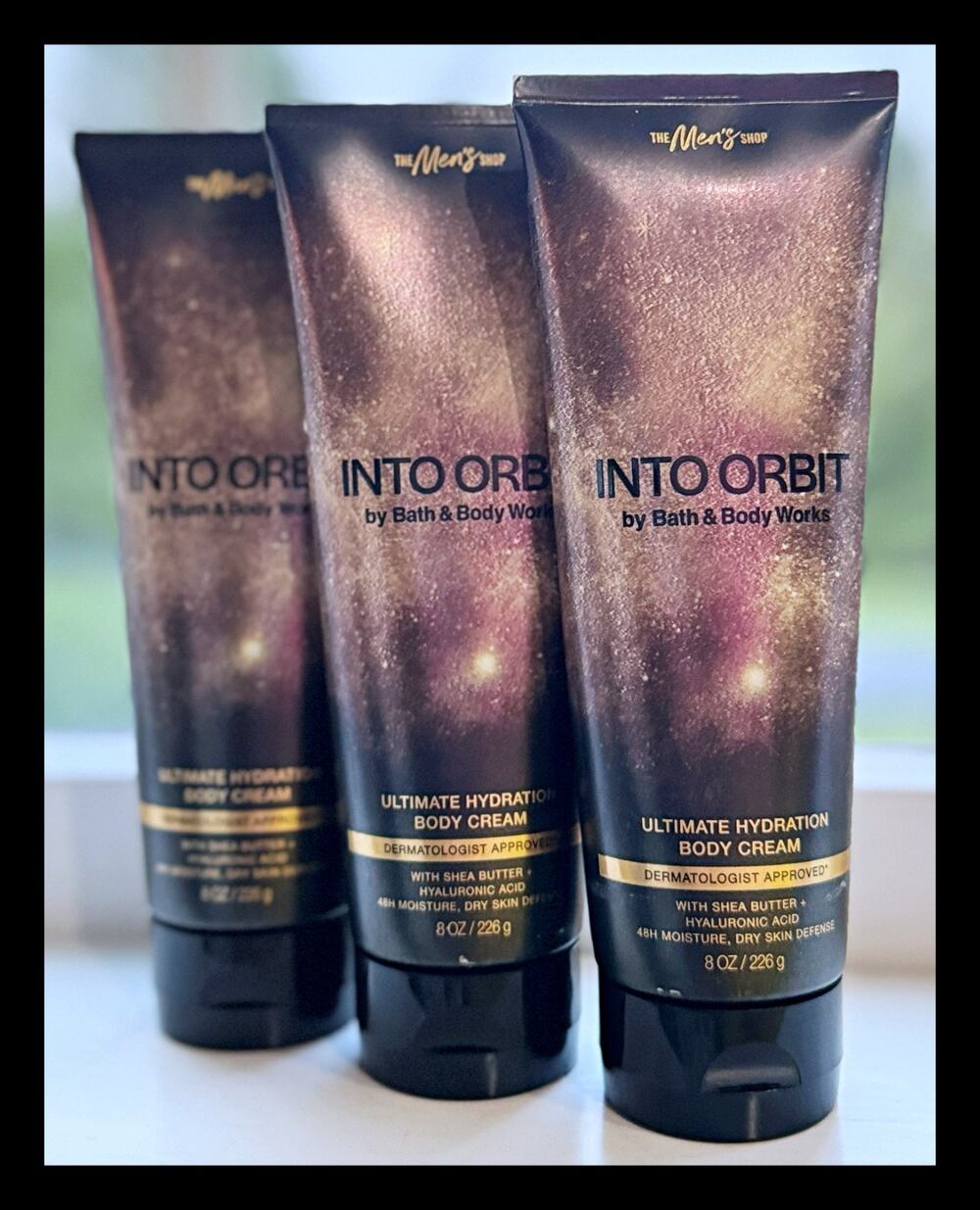 Bath & Body Works Into Orbit Men's Shop Ultimate Hydration Body Cream x3